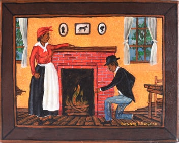 Richard Roebuck Folk Art Painting