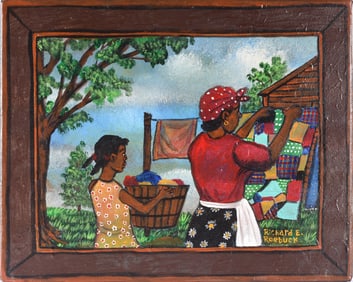 Richard Roebuck Folk Art Painting