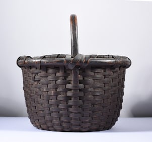 Antique Double Rim Basket