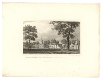 Engraving of Yale in 1830