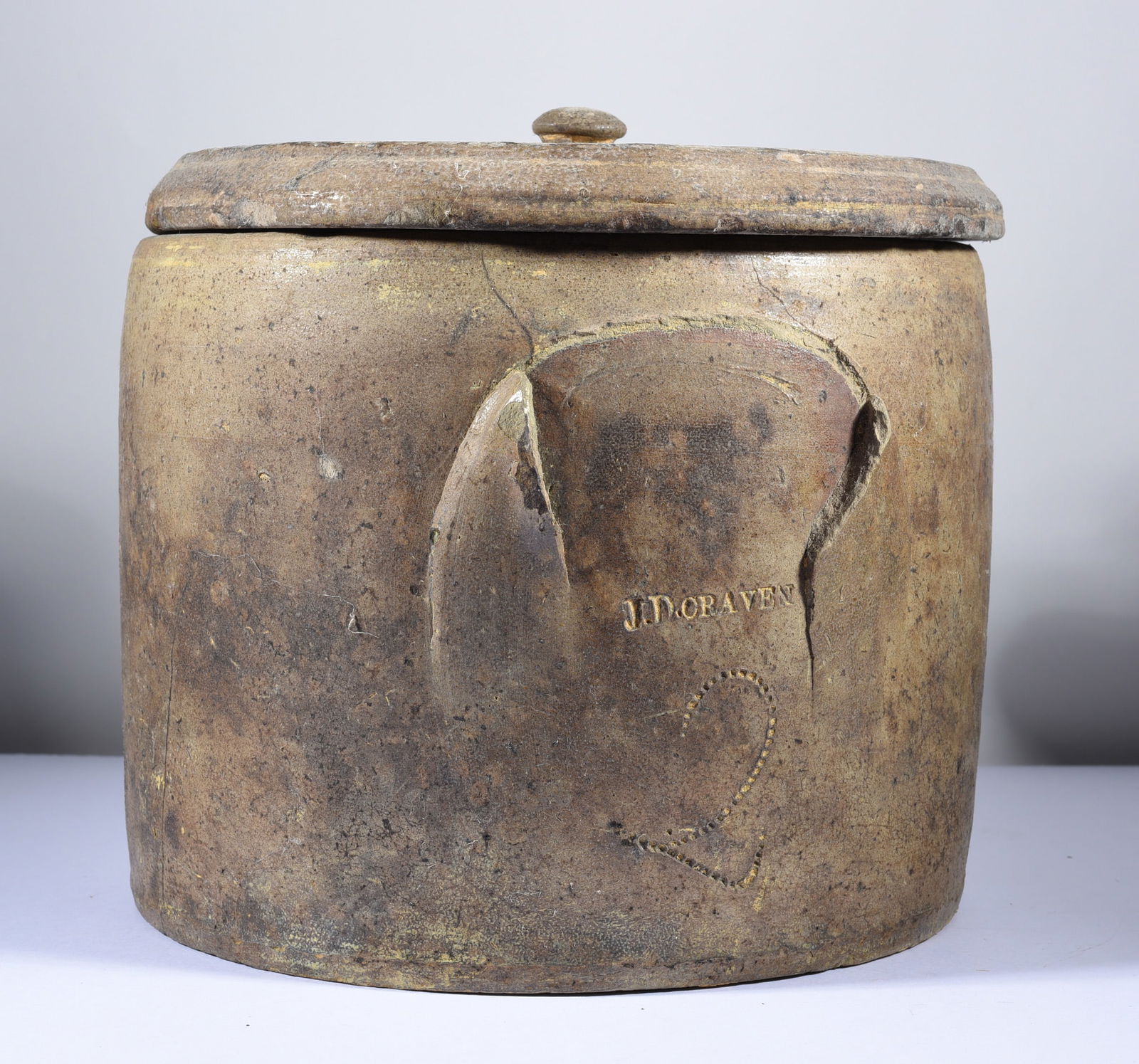 JD Craven Lidded Crock (1 of 3)