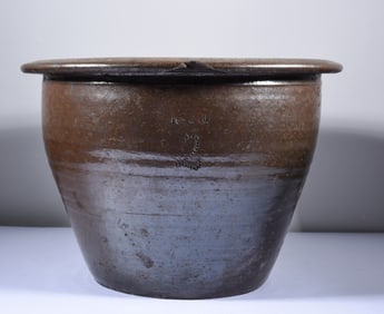 Poe & Co. Signed Milk Crock