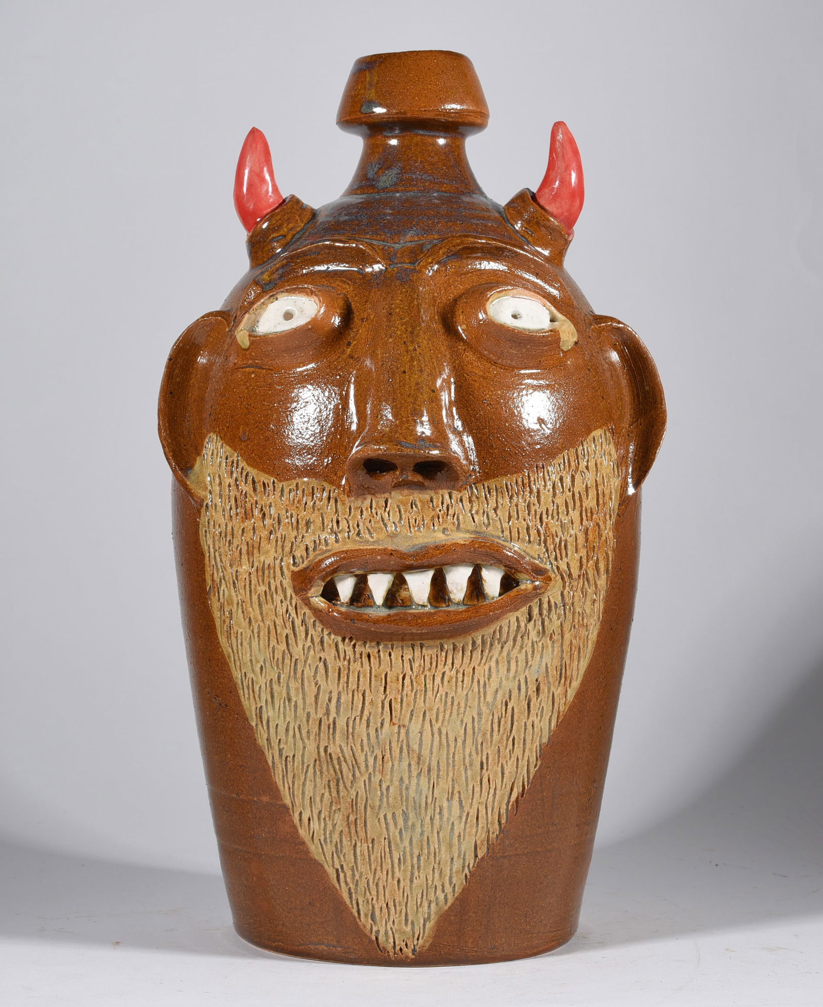 Randy Tobias Face Jug (1 of 3)
