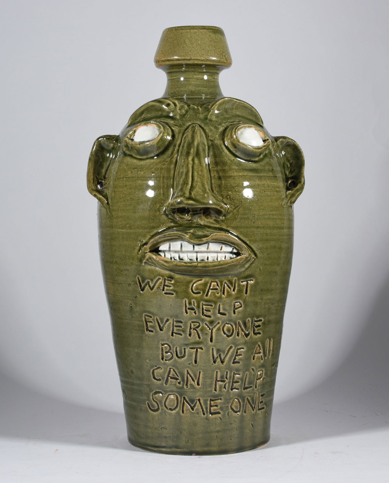 Randy Tobias Face Jug (1 of 3)