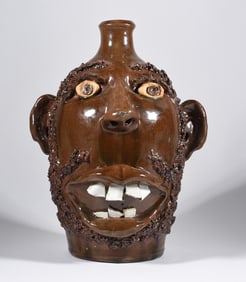 Walt and Dot Aumon Face Jug