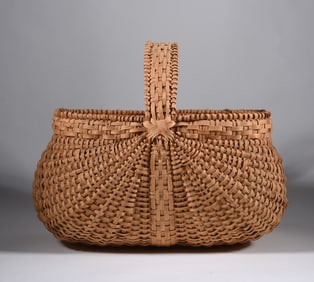 Appalachian Oak Split Basket