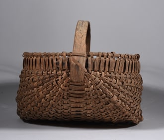 Appalachian Oak Split Basket