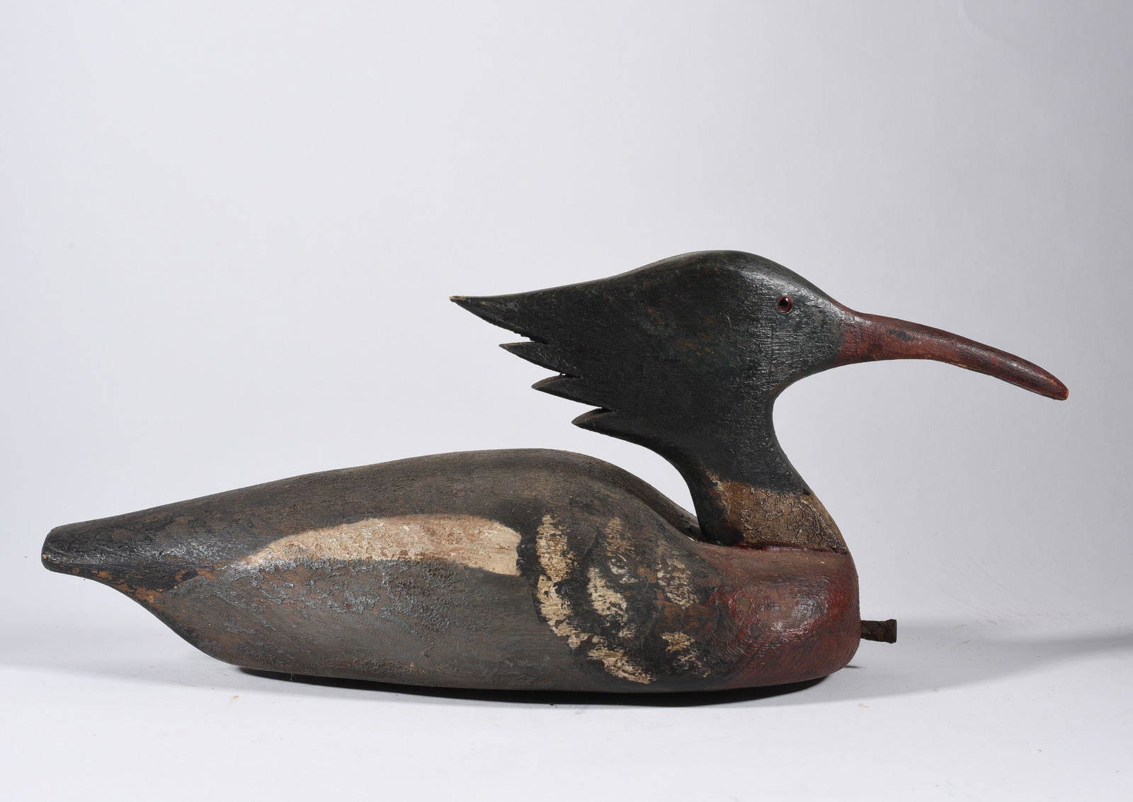 Curtis Waterfield Merganser Decoy (1 of 5)