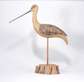 Byron Bruffee Carved Shorebird