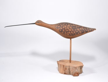 Byron Bruffee Carved Shorebird