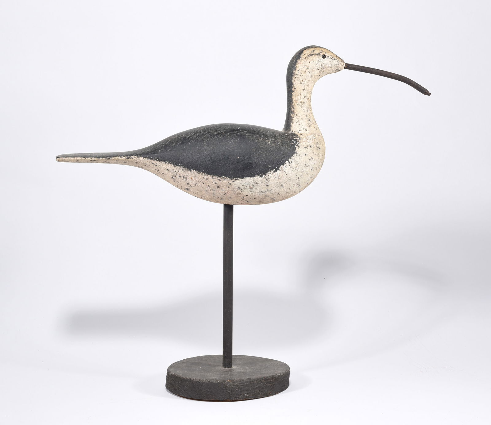 Carved and Painted Shorebird (1 of 5)