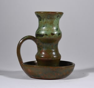 WN Owen Pottery Candle Stick