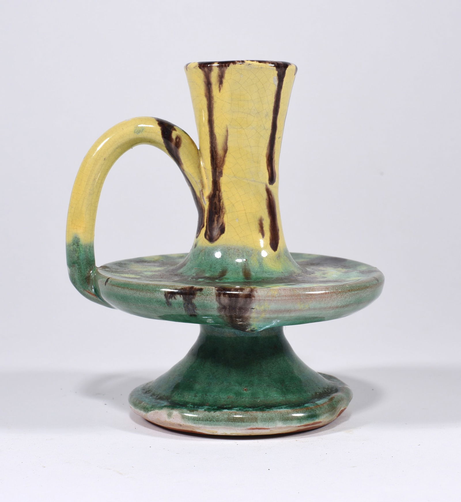 JB Cole Williamsburg Pottery Candle Stick (1 of 3)