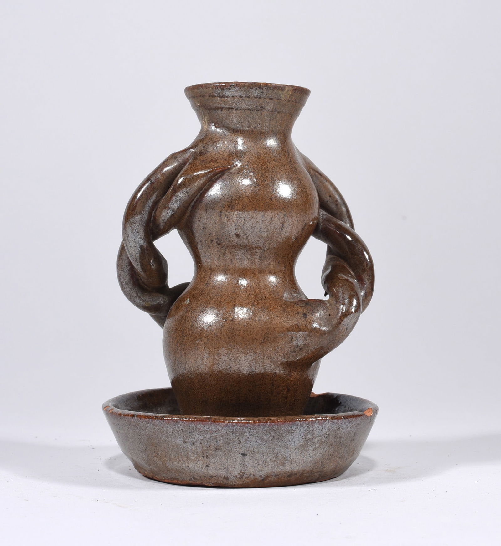 AR Cole Pottery Candle Stick (1 of 4)
