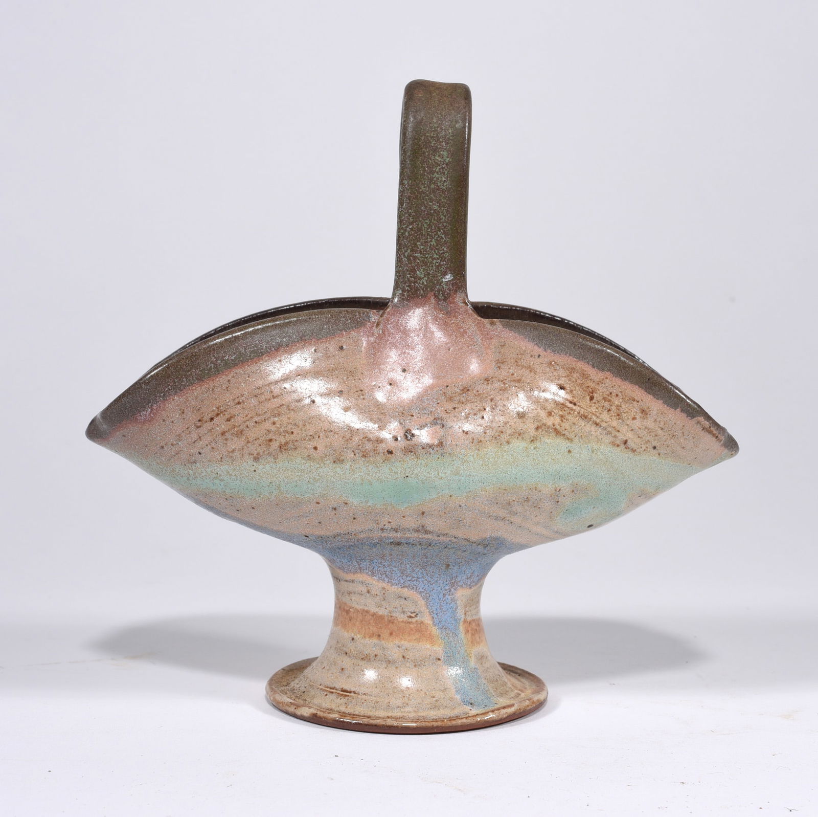 Robert Armfield Pottery Basket (1 of 3)