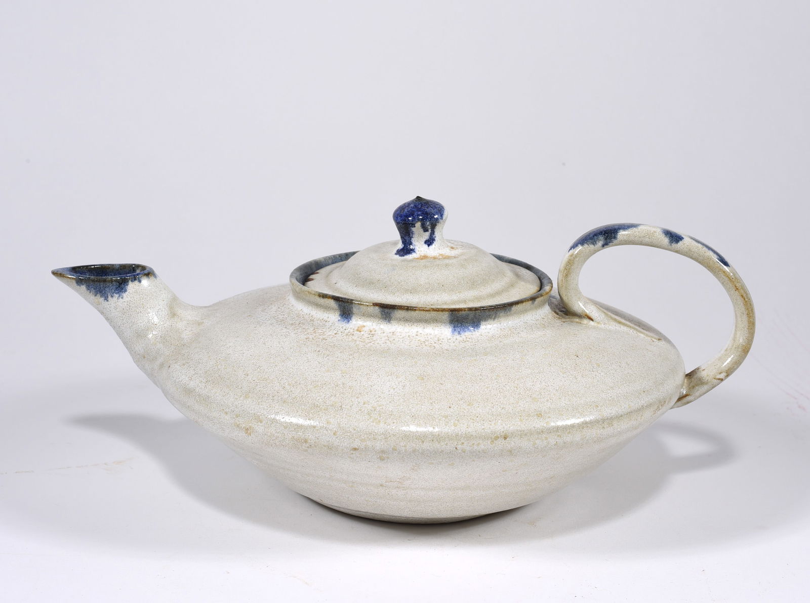 Cole Pottery Low Tea Pot (1 of 3)