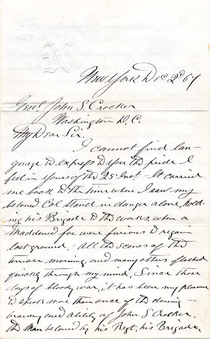 He Commanded the 93rd New York and Was Imprisoned at Libby Prison (1 of 2)