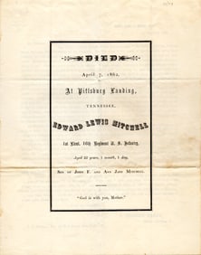 Shot in the Head at Shiloh