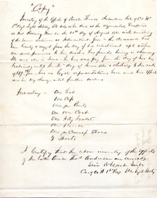 Death of a 1st Illinois Light Artillery Soldier