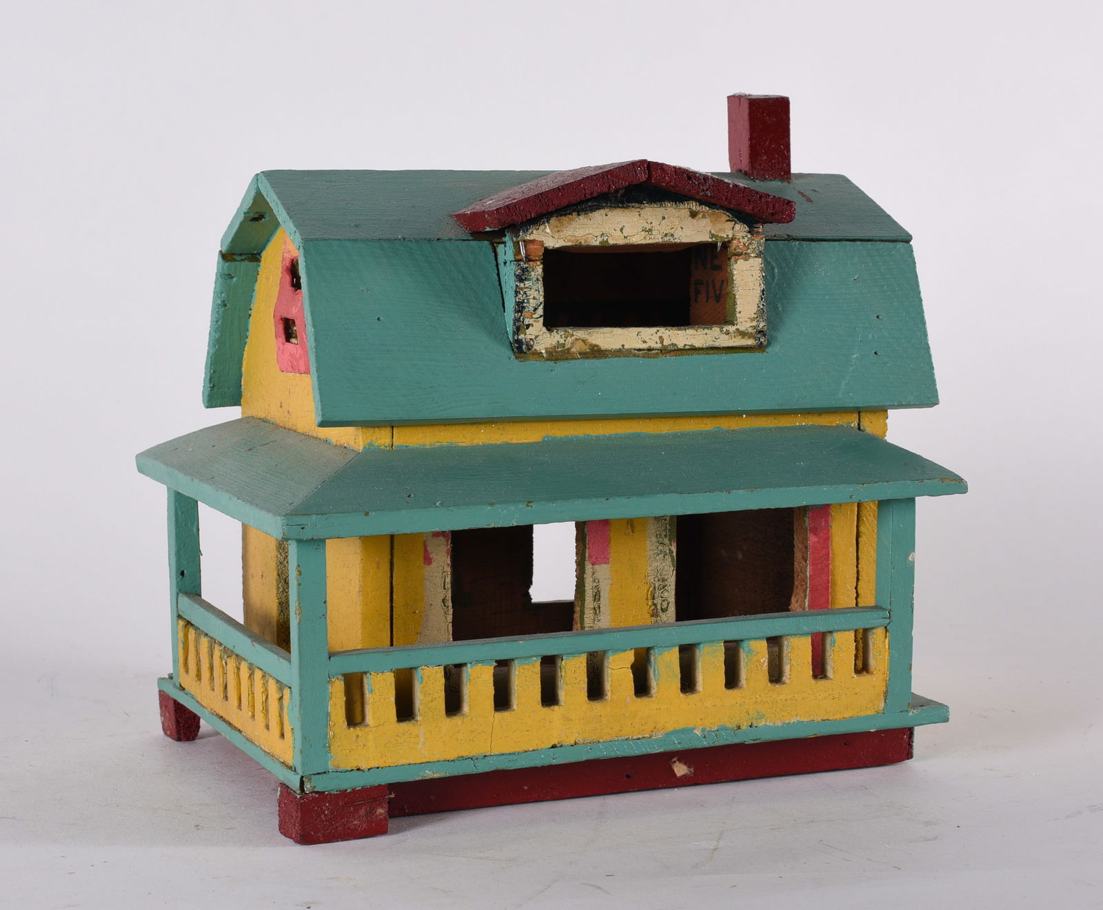 Miniature Folk Art House