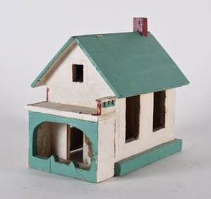 Miniature Folk Art House