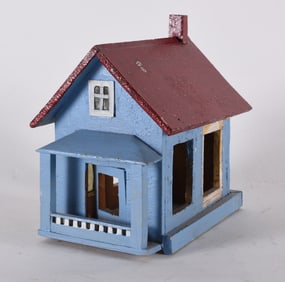 Miniature Folk Art House