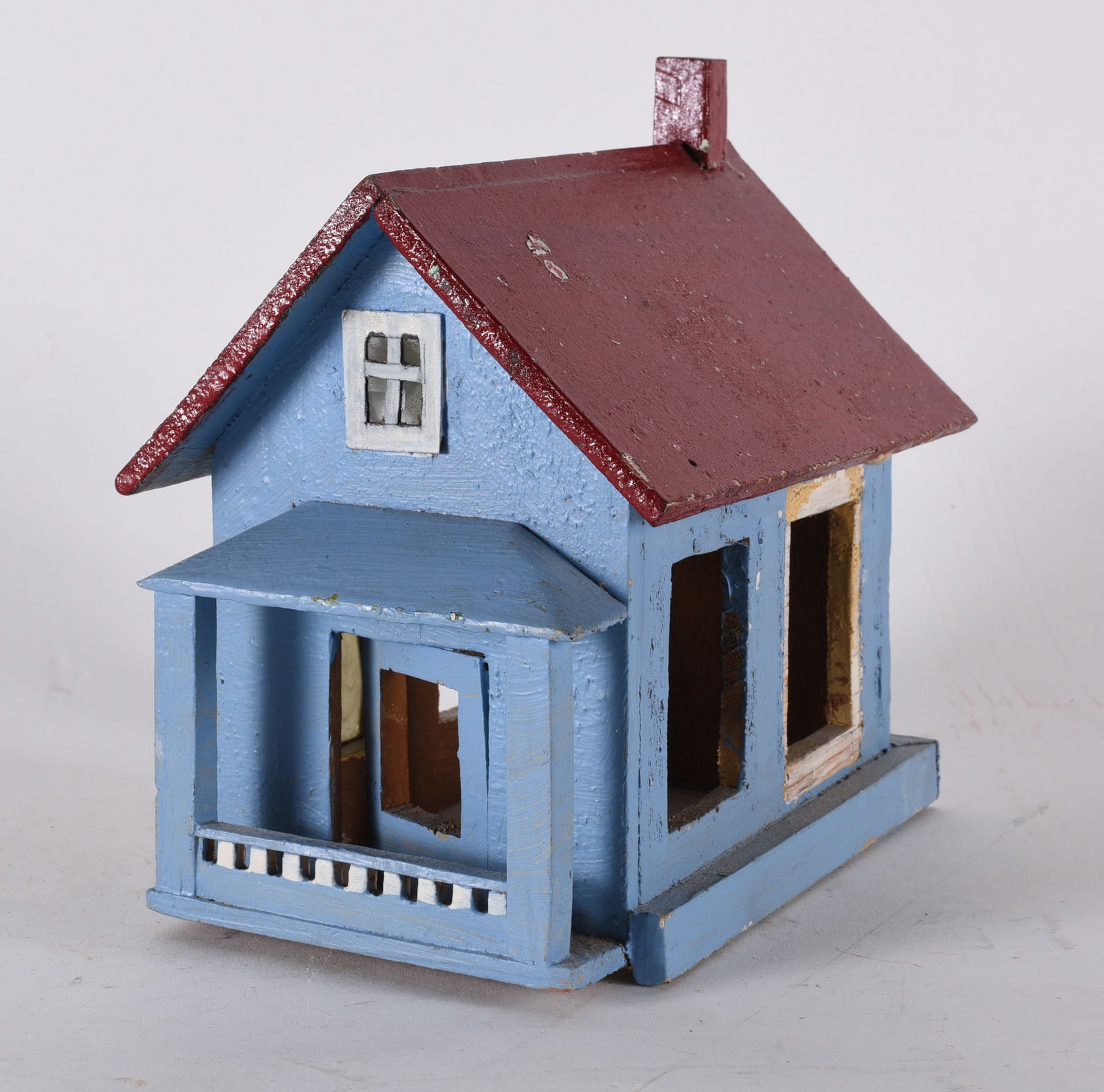 Miniature Folk Art House (1 of 3)