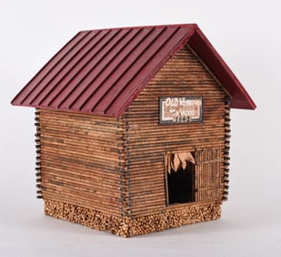 Miniature Matchstick House