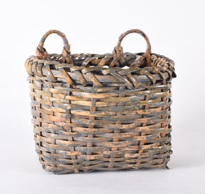 Wooven and Painted Basket