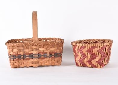 Cherokee Indian Baskets ca. 1980