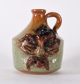 Small Pottery Face Jug