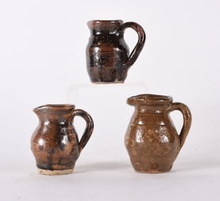 Marie Rogers Miniature Pottery Pitchers