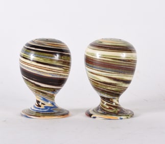 Desert Sands Evans Pottery Salt and Pepper
