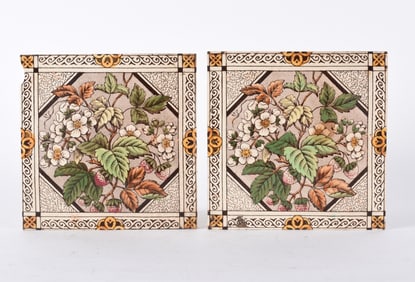 Antique Tile Pieces (2)