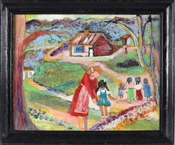 Nancy Johnson Folk Painting