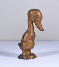 Antique Brass Duck