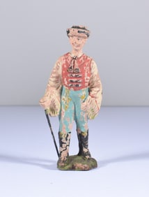 Antique Paper Mache Man