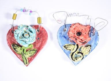 Pottery Wall Hanging Flowers