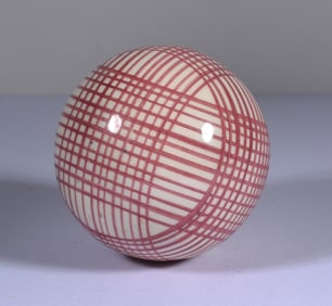 Antique Victorian Carpet Ball
