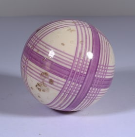 Antique Victorian Carpet Ball