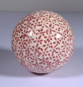 Antique Victorian Carpet Ball