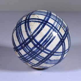 Antique Victorian Carpet Ball