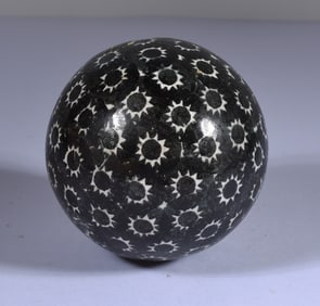 Antique Victorian Carpet Ball