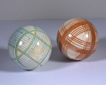 Antique Victorian Carpet Ball (2)