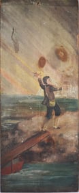 Antique Painting on Wood