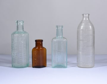 Antique Bottle Collection one is poison