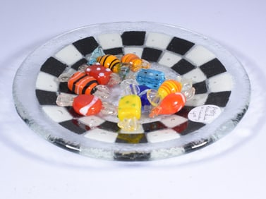 Vintage Glass Candys and Dish
