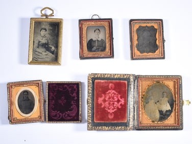 Antique Tin Type Collection