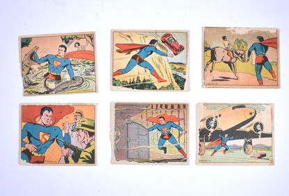 1940 Superman Trading Cards