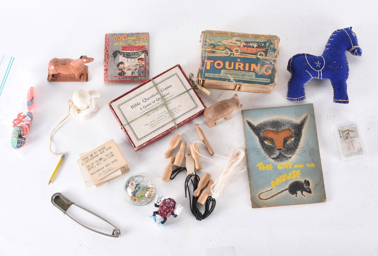 Vintage Collection of playing cards and other: These items are part of the Mary Wells massive antique collection. All items are sold no reserve and shipped by a 3rd party. Pickups are free.